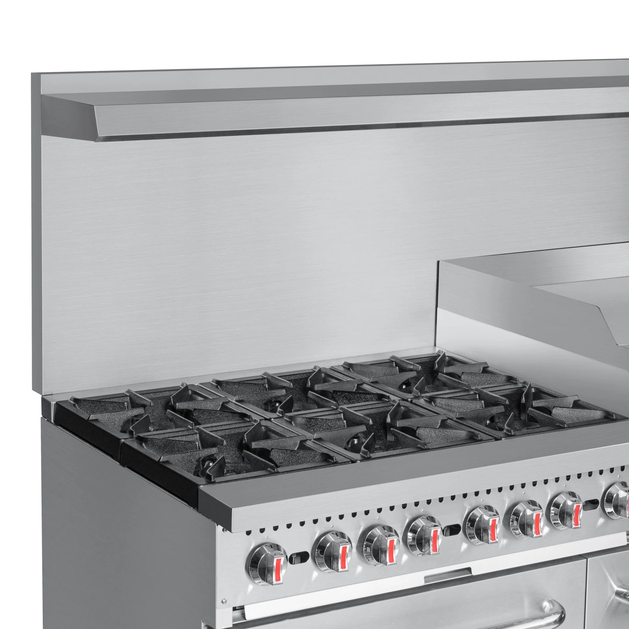 Koolmore KM-CRGB60-LP | 60" Wide Liquid Propane Range w/ 24 in. Griddle & Broiler