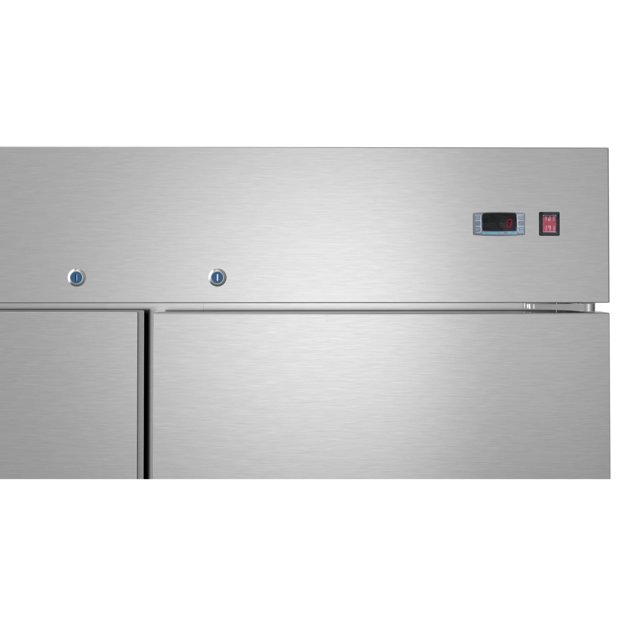 Koolmore RIF-2D-SS | 54" Wide 2 Door Reach-In Freezer