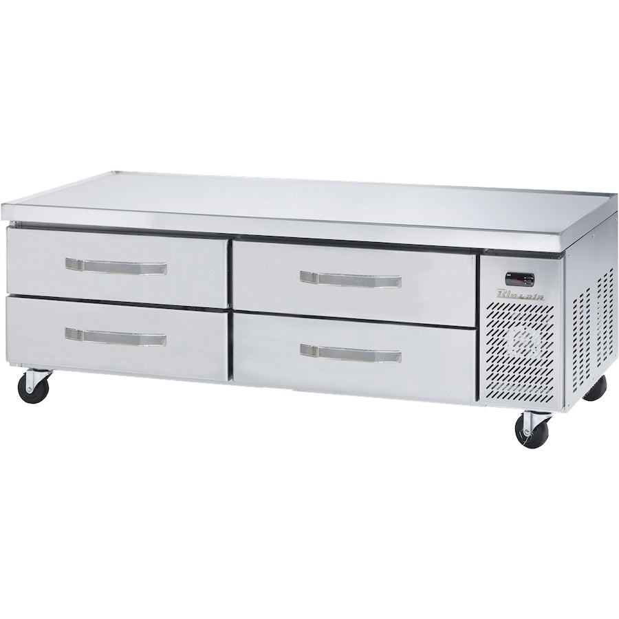 Blue Air BACB74M-HC | 74" Wide 4 Drawer Chef Base Refrigerator