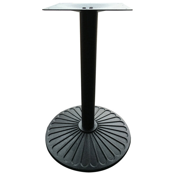 Art Marble Furniture 28" Round Black Dining Height Table Base