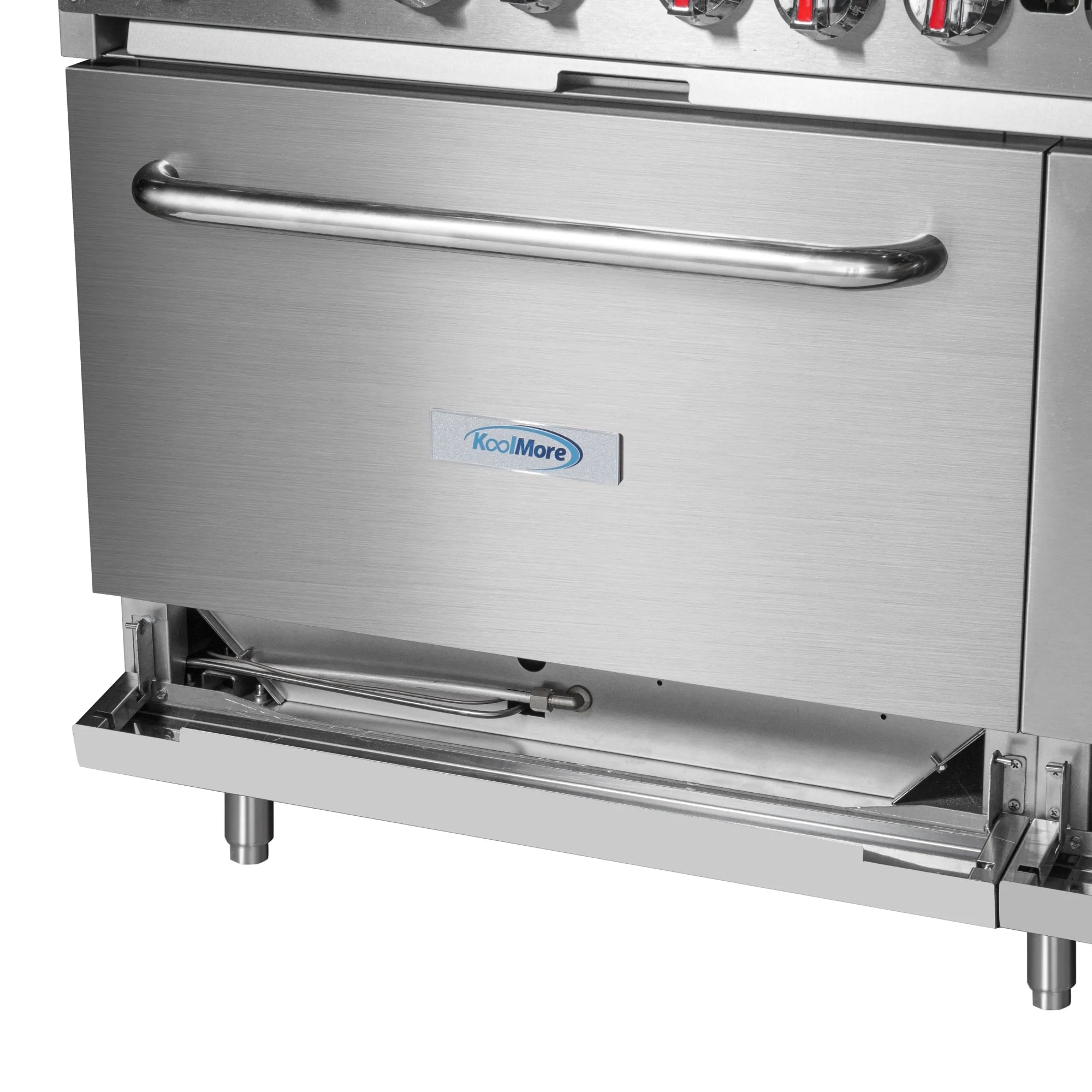 Koolmore KM-CRGB60-LP | 60" Wide Liquid Propane Range w/ 24 in. Griddle & Broiler