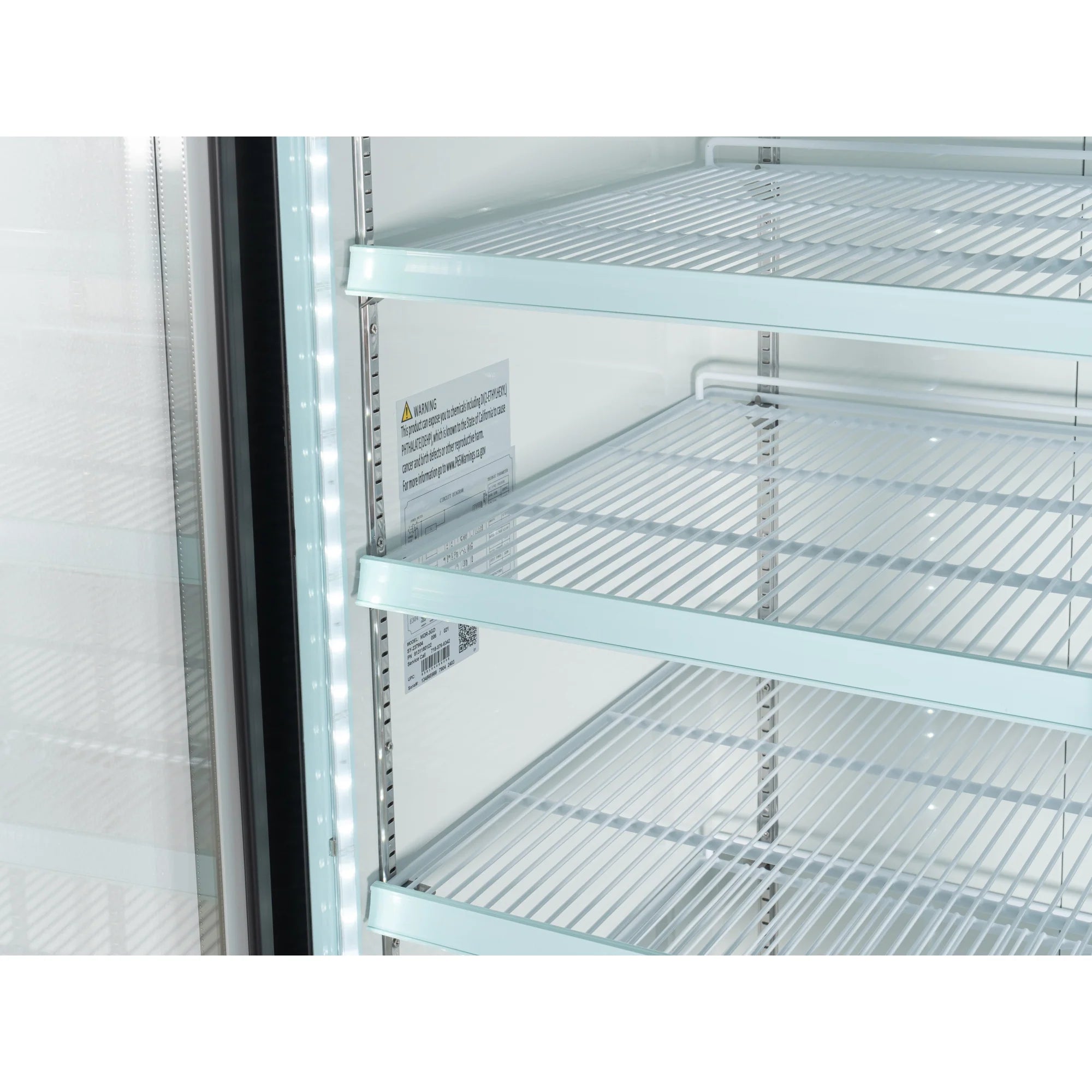 Koolmore MDR-3GD | 78" Wide 3 Glass Door Merchandiser Refrigerator