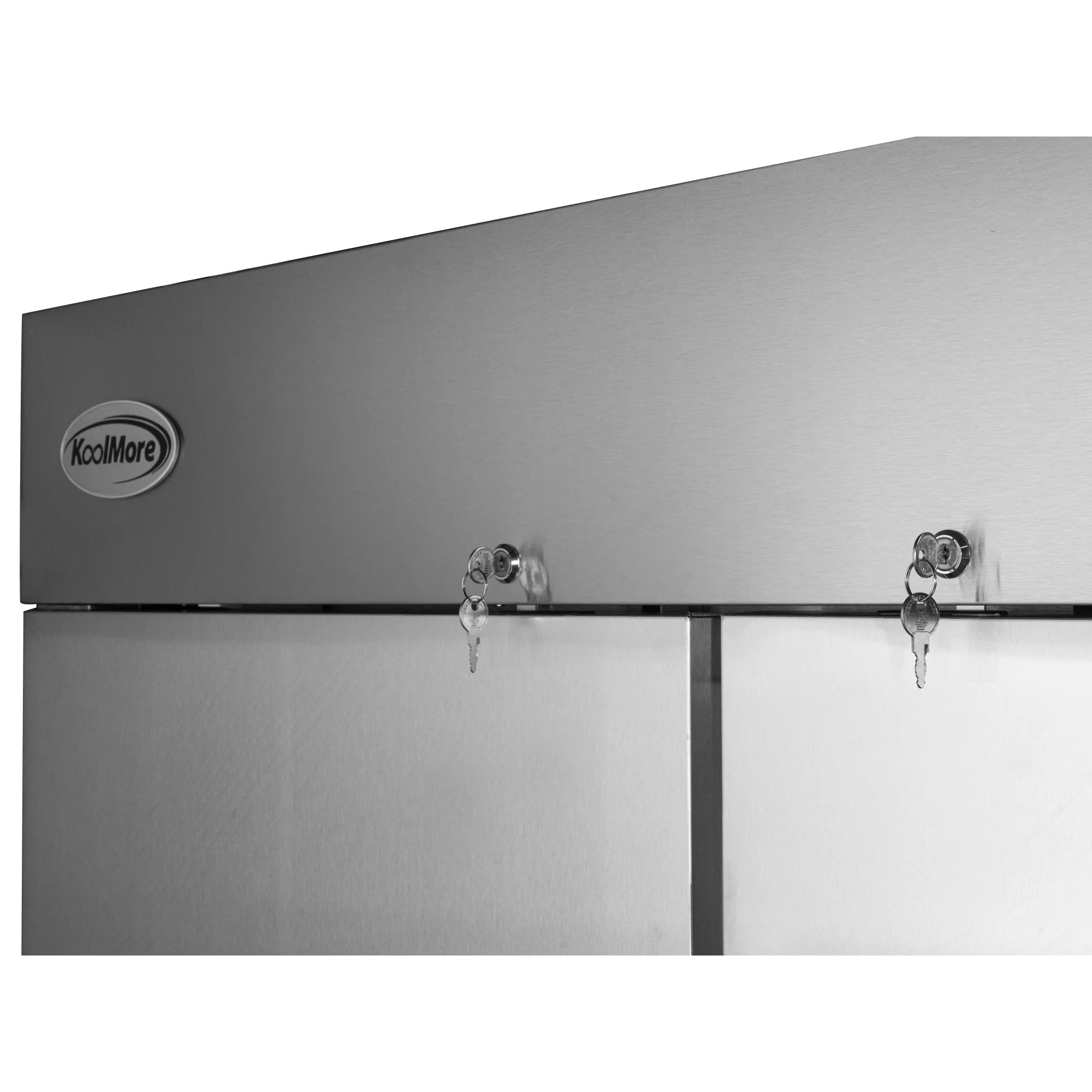 Koolmore RIR-2D-SS | 54" Wide 2 Door Reach-In Refrigerator