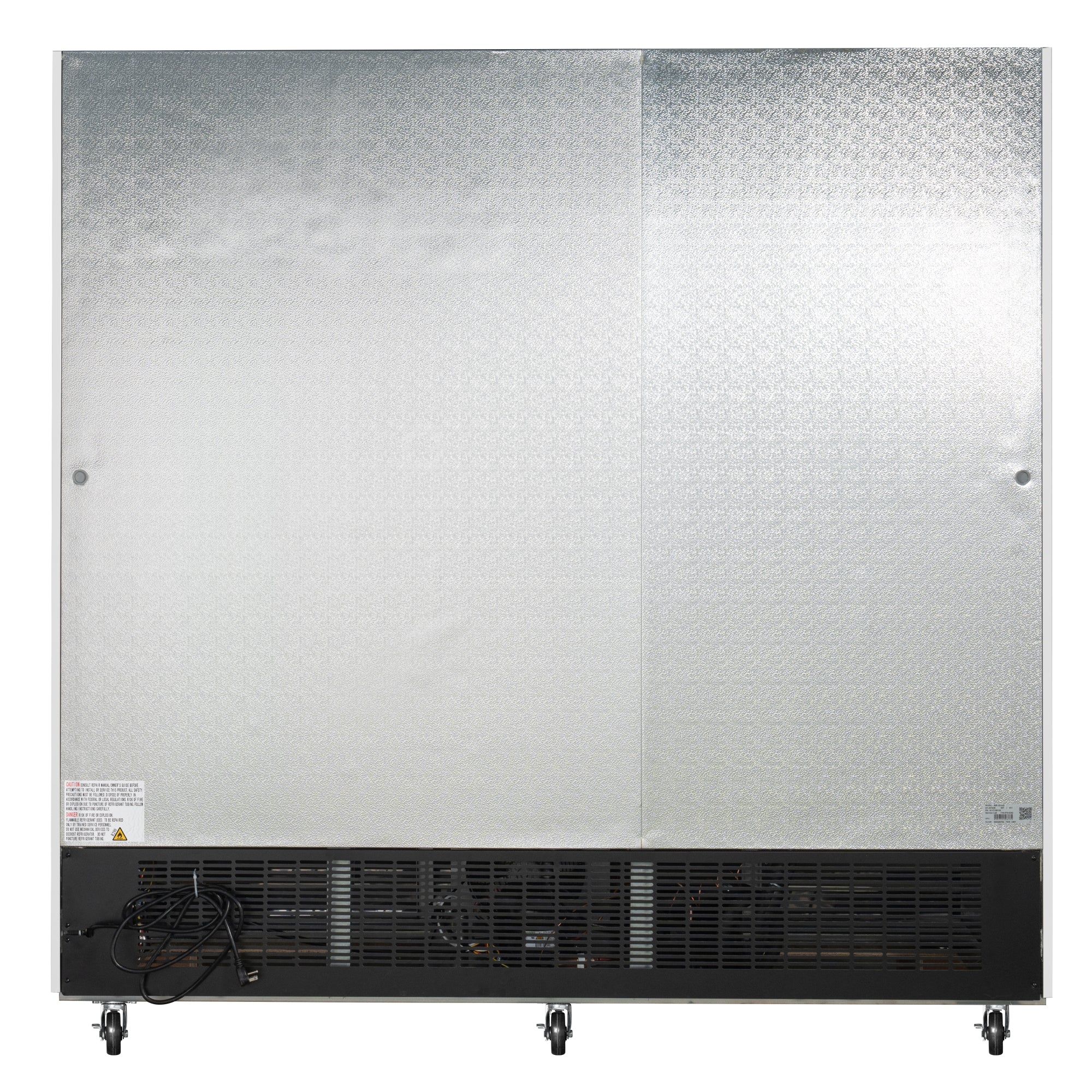 Koolmore RIR-3D-GD | 82" Wide 3 Glass Door Reach-In Refrigerator
