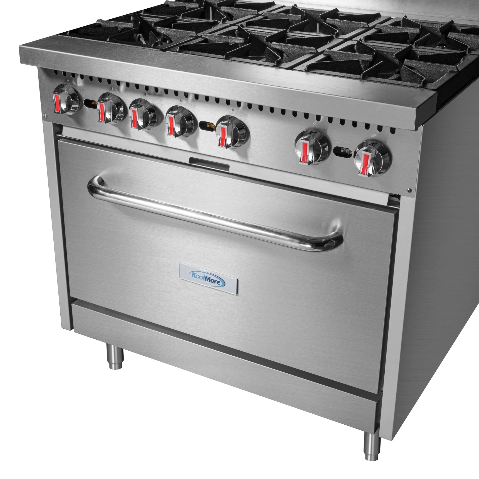 Koolmore KM-CR36-LP | 36" Wide 6 Burner Liquid Propane Range