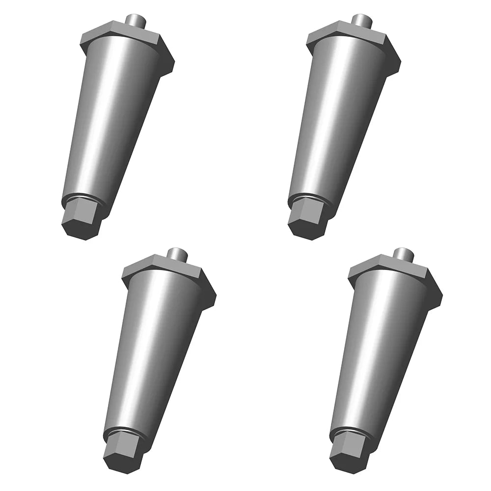 Hoshizaki DM Legs | Four 4" Black Die Cast Legs Kit
