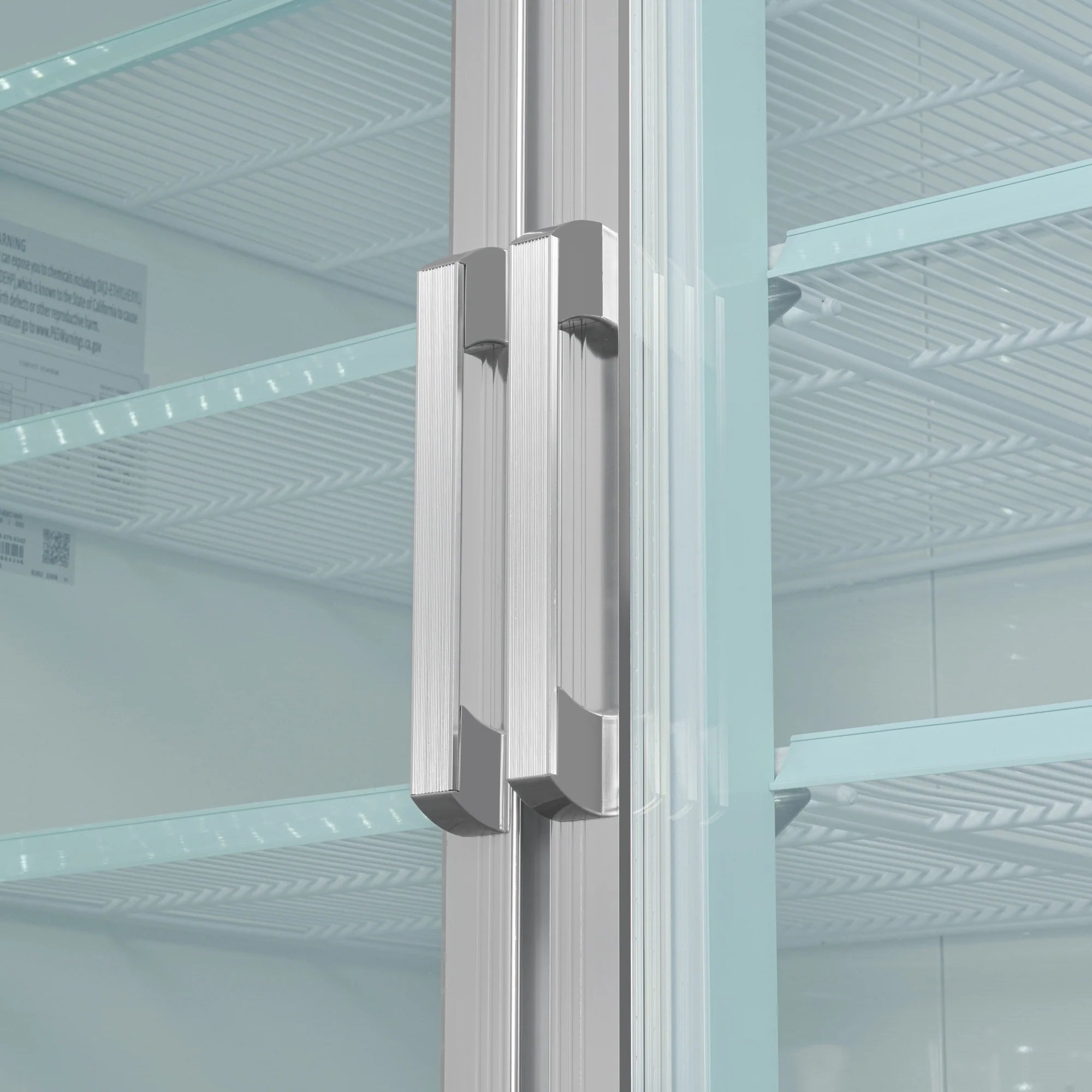 Koolmore MDF-3GD-52C-WH | 80" Wide 3 Glass Door Merchandiser Freezer