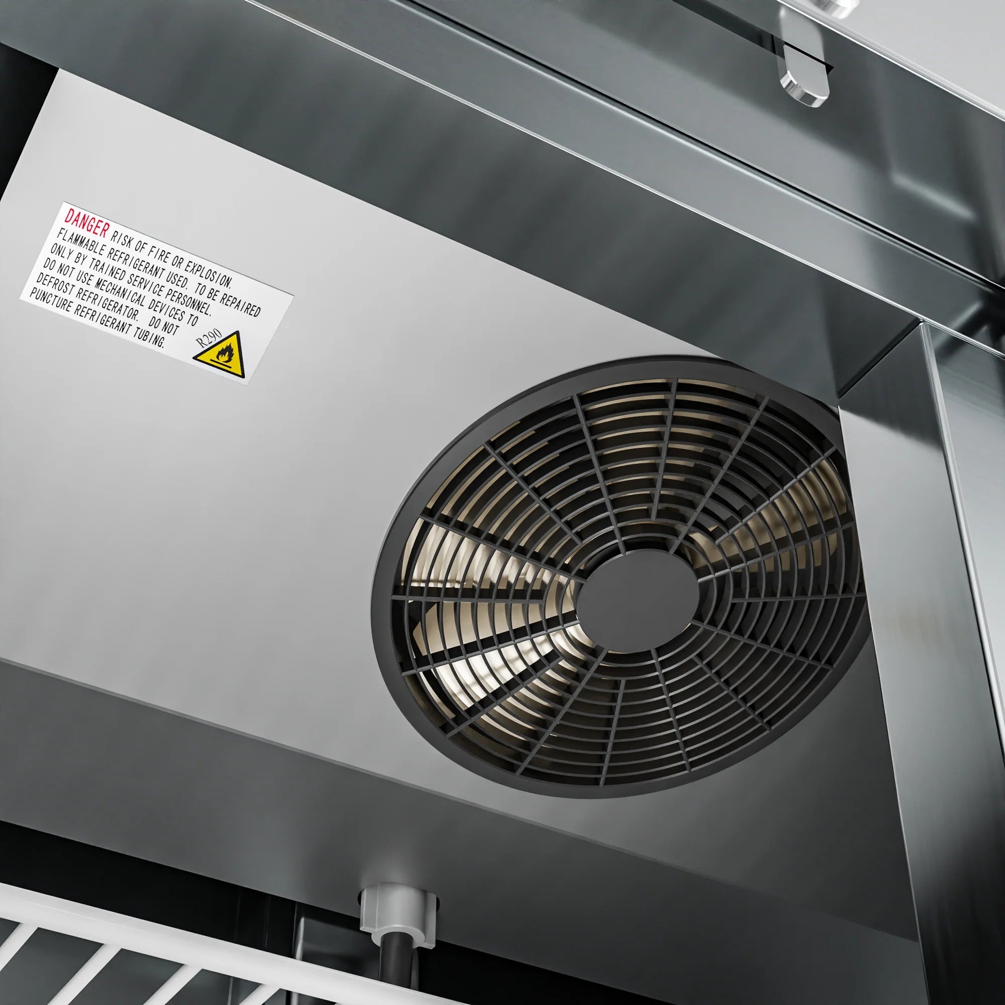 Koolmore RIR-2D-SS35C | 39" Wide 2 Door Reach-In Refrigerator