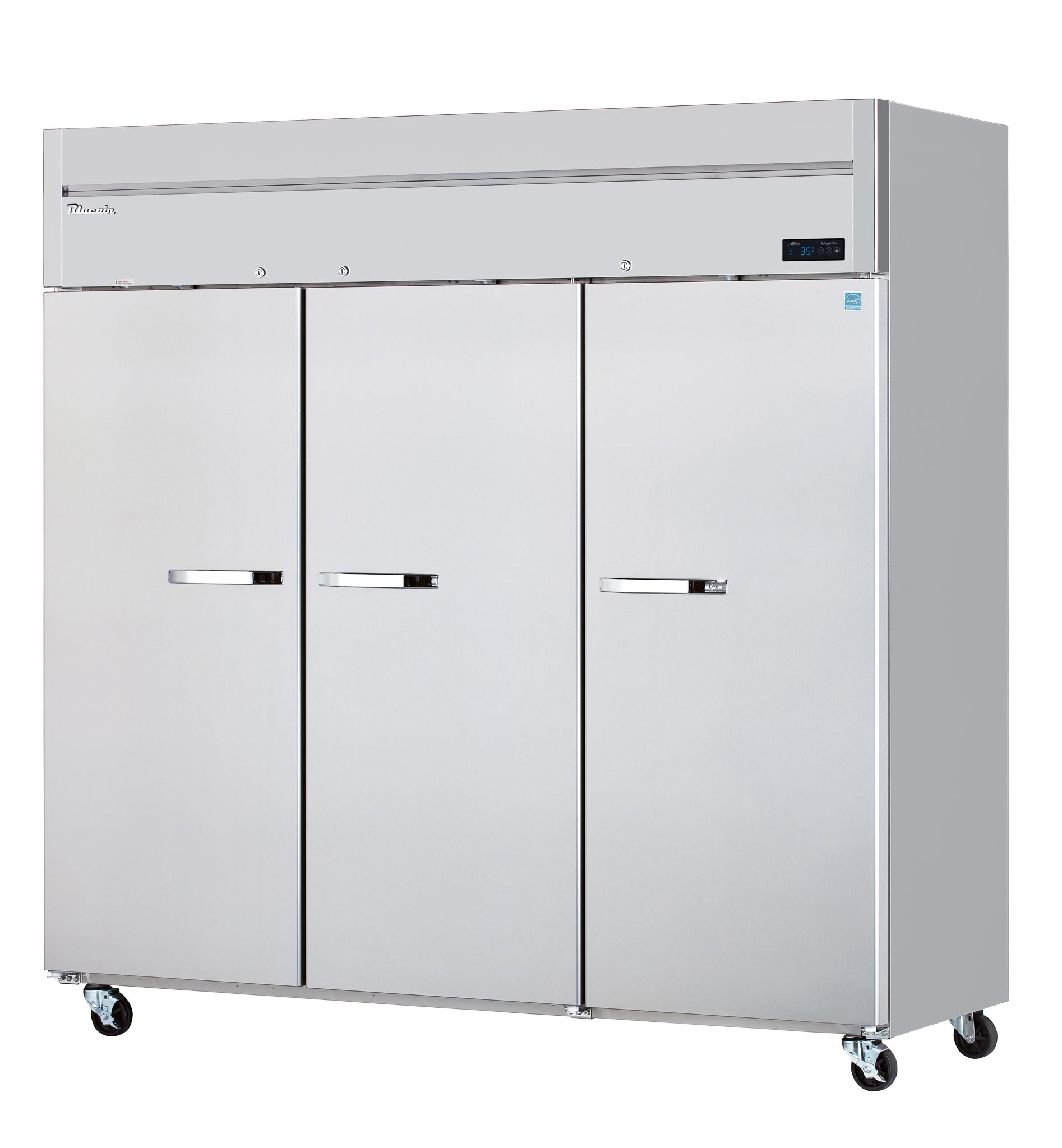 Blue Air BSR72T-HC | 81" Wide 3 Door Top Mount Reach-In Refrigerator