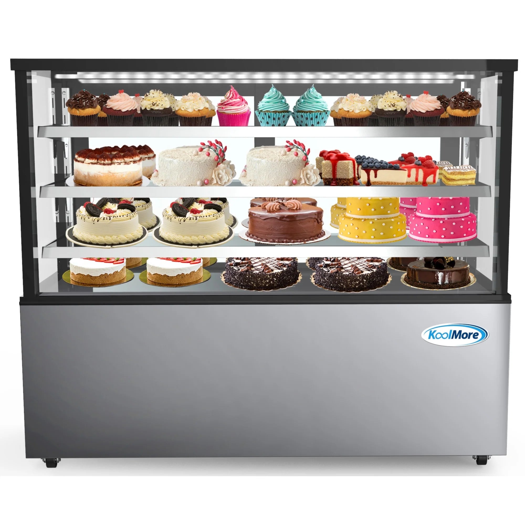 Koolmore RBD30C | 71" Wide Refrigerated Bakery Display Case
