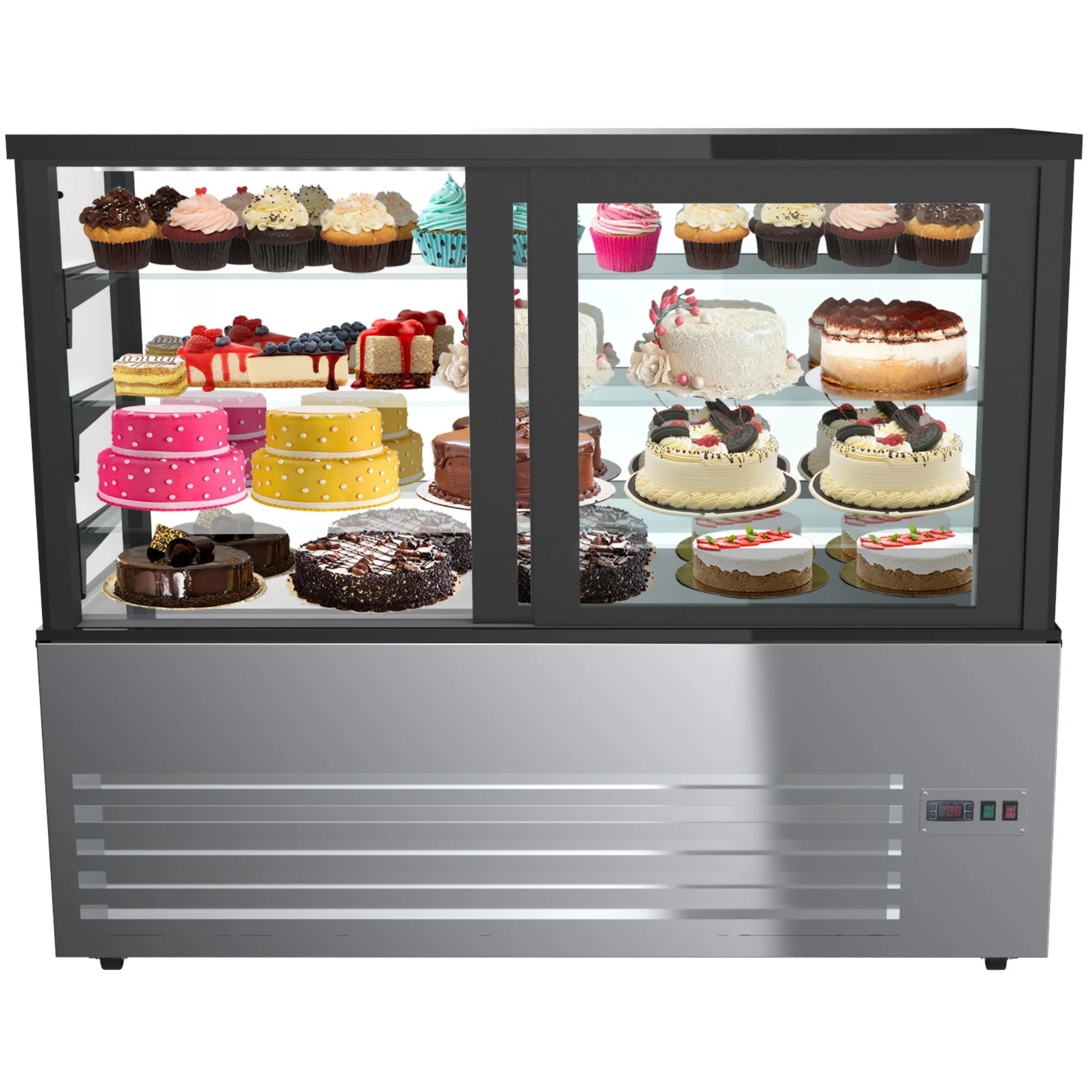Koolmore RBD30C | 71" Wide Refrigerated Bakery Display Case