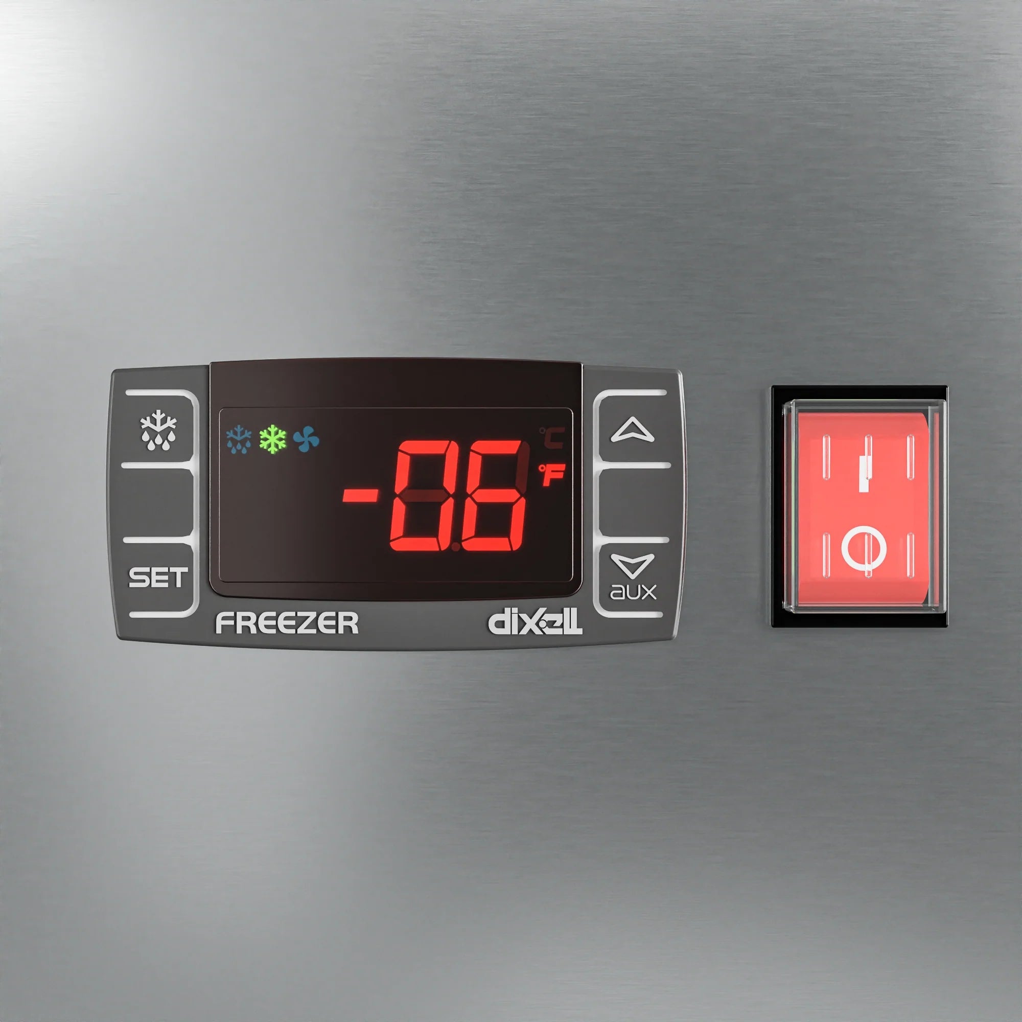 Koolmore RIF-2D-SS35C | 39" Wide 2 Door Reach-In Freezer