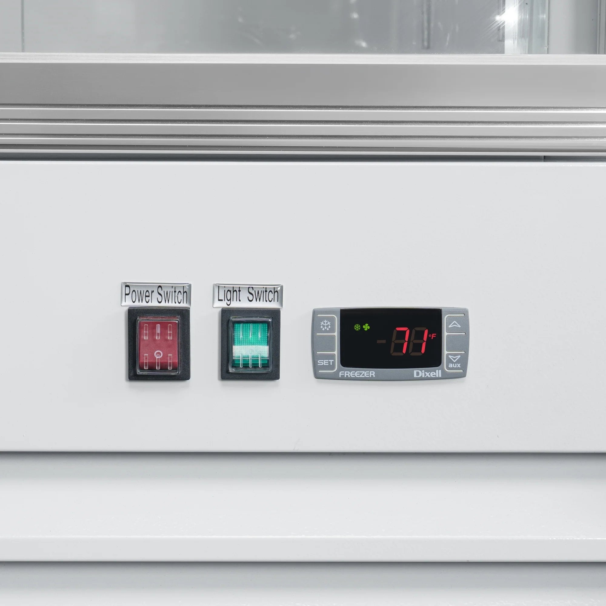 Koolmore MDF-2GD-45C-WH | 53" Wide 2 Glass Door Merchandiser Freezer