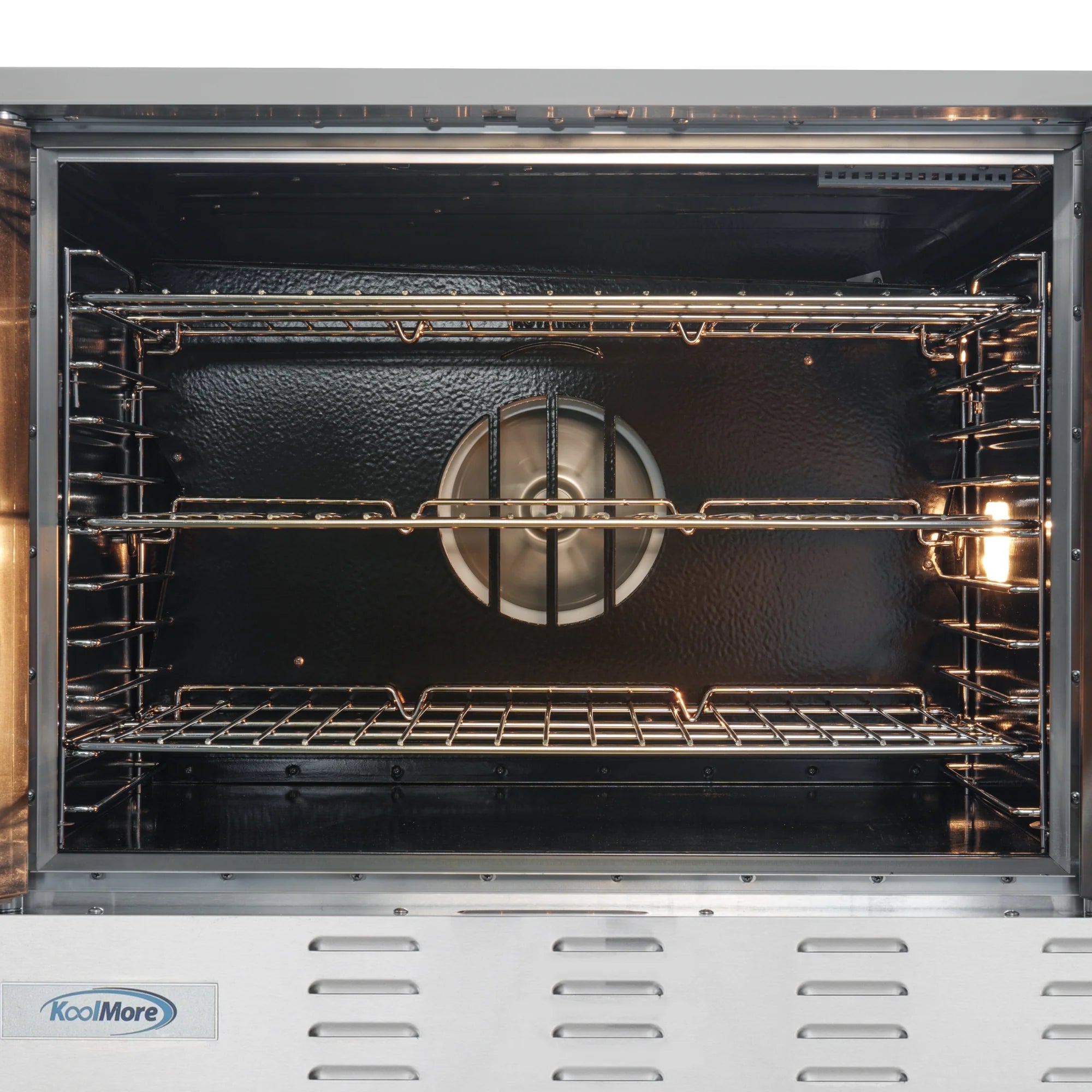 Koolmore KM-CCO54-NGC | 38" Wide Full Size Natural Gas Single Deck Convection Oven