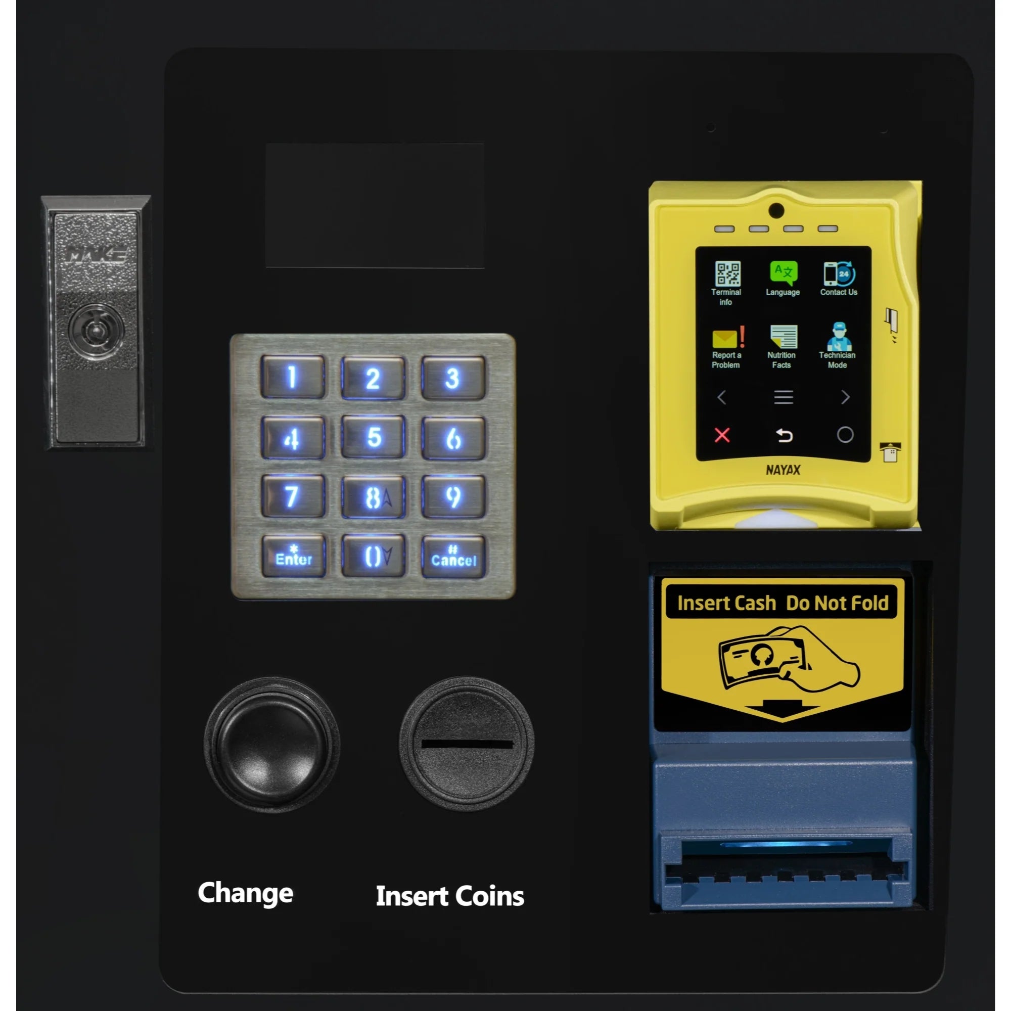 Koolmore Touch Screen 60 Slots Refrigerated Vending Machine w/ Coin/Bill Acceptor