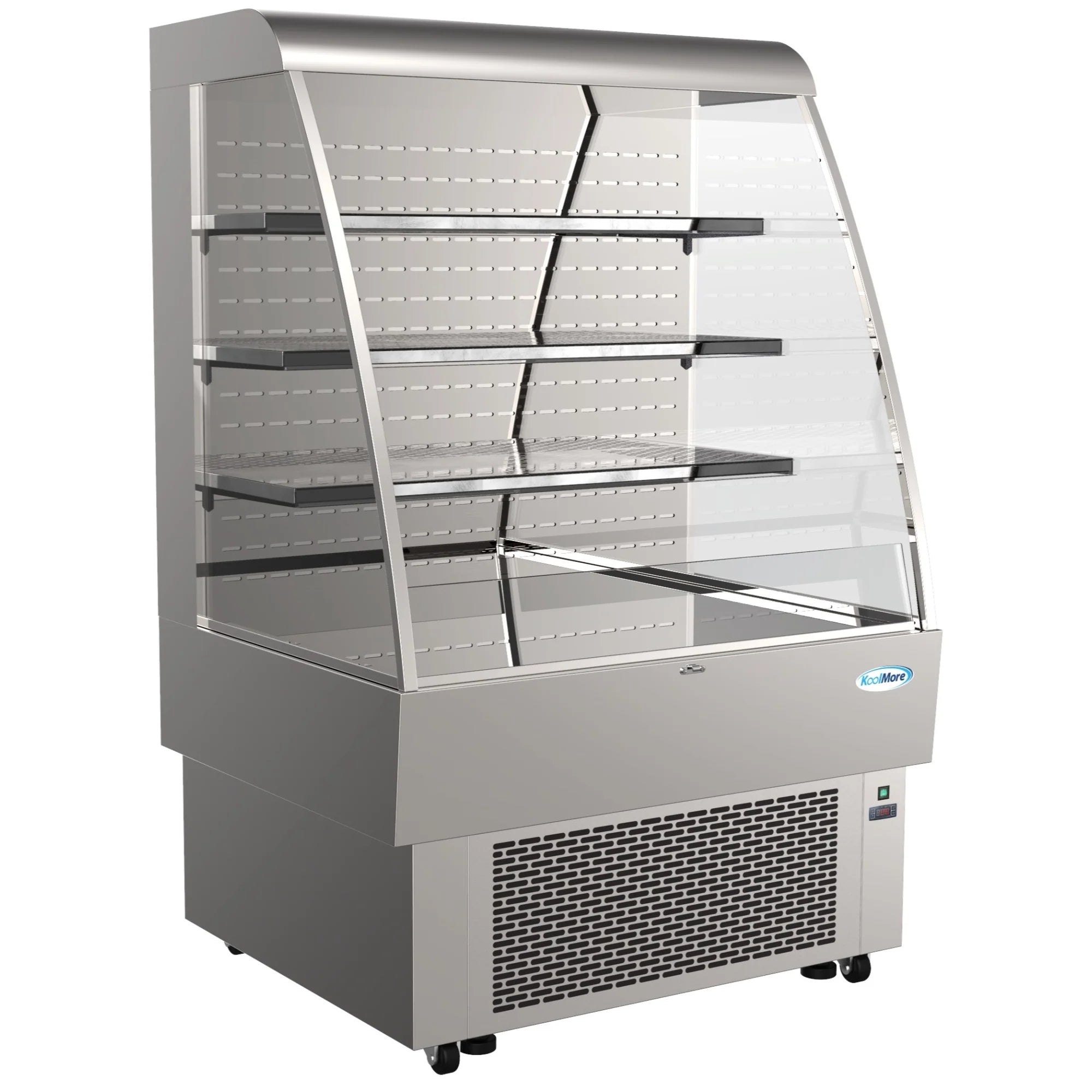 Koolmore CDA-13C | 35" Wide Open Air Merchandiser Refrigerator