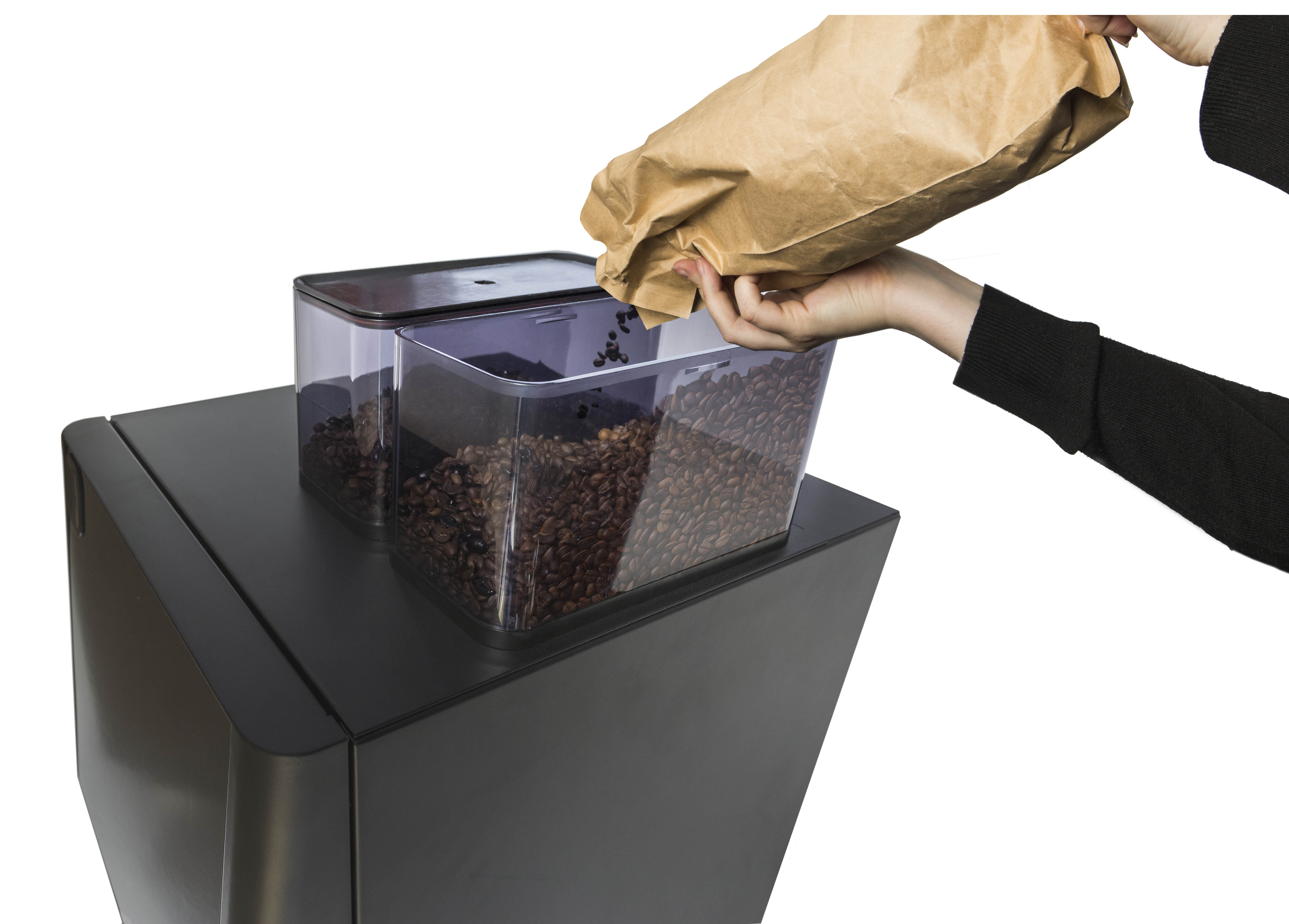 Azkoyen Vitro X5 Double Bean Hopper Super Automatic Espresso Machine