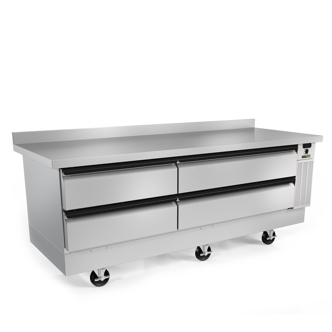 Silver King SKFCB84H-EDUS2 | 84" Wide 4 Drawer Chef Base Freezer