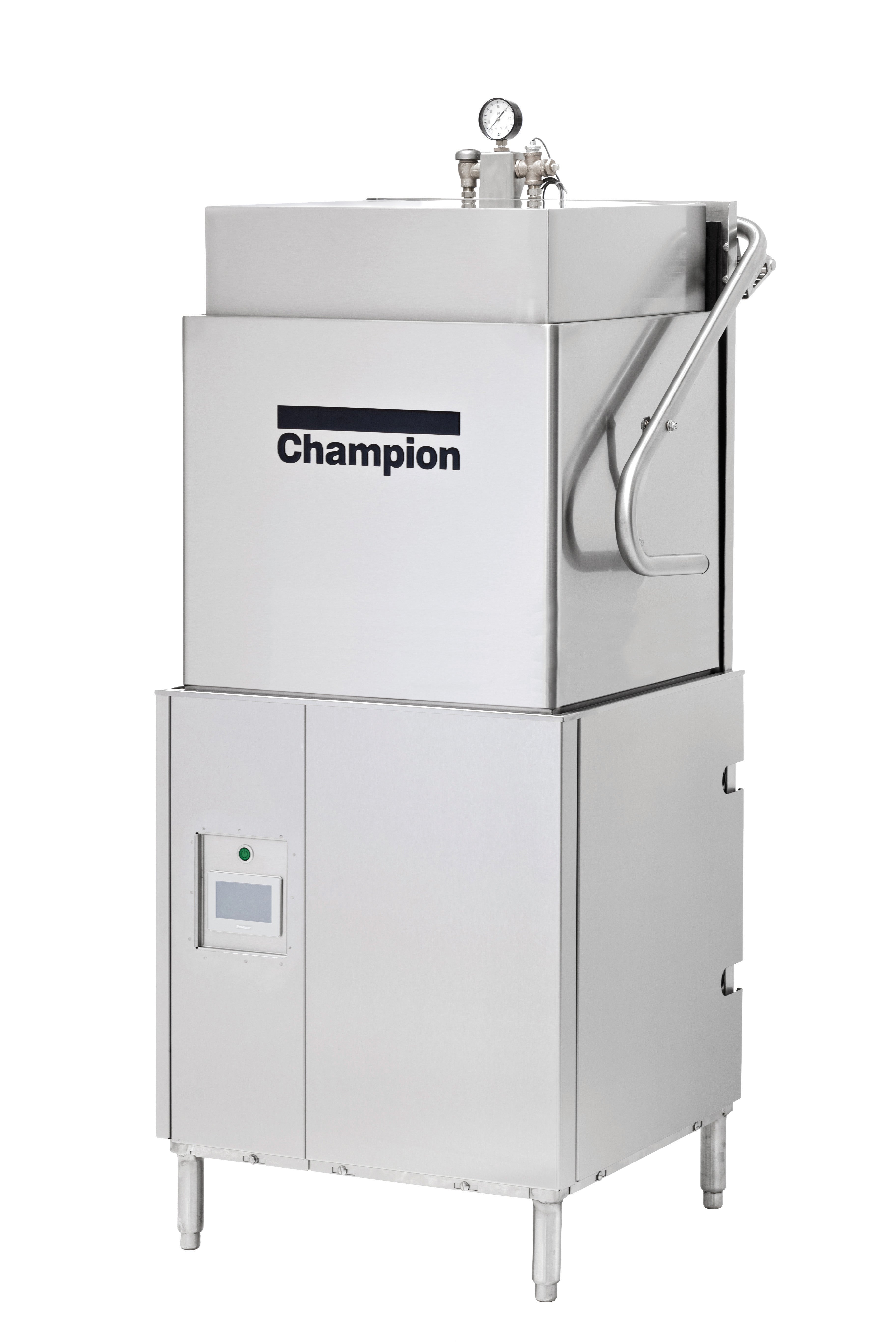 Champion DH-6000 | 34" Wide High Temp Hood-Type Dishwasher