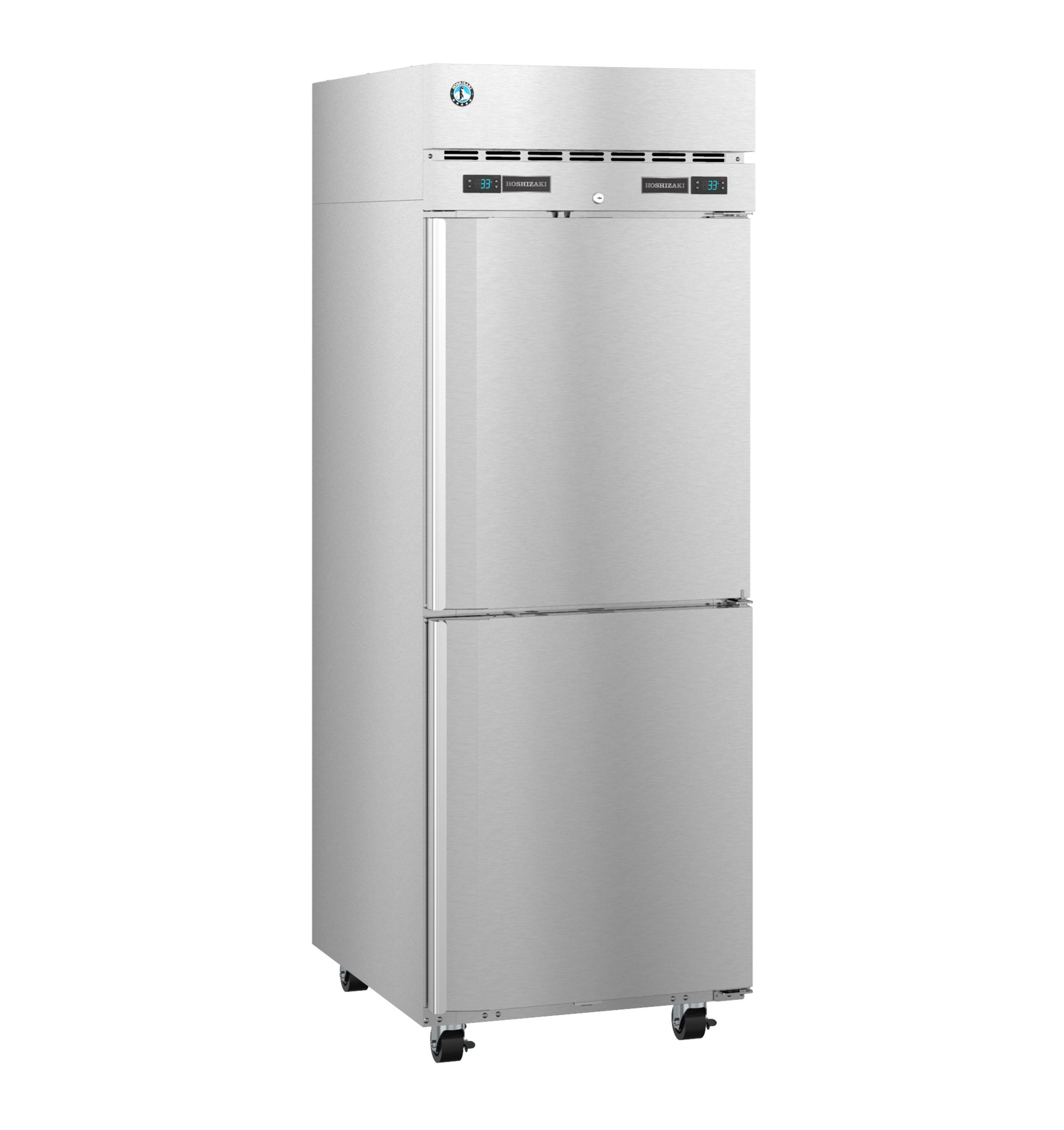 Hoshizaki DT1A-HS | 28" Wide 2 Door Reach-In Dual Temp Refrigerator/Freezer Combo