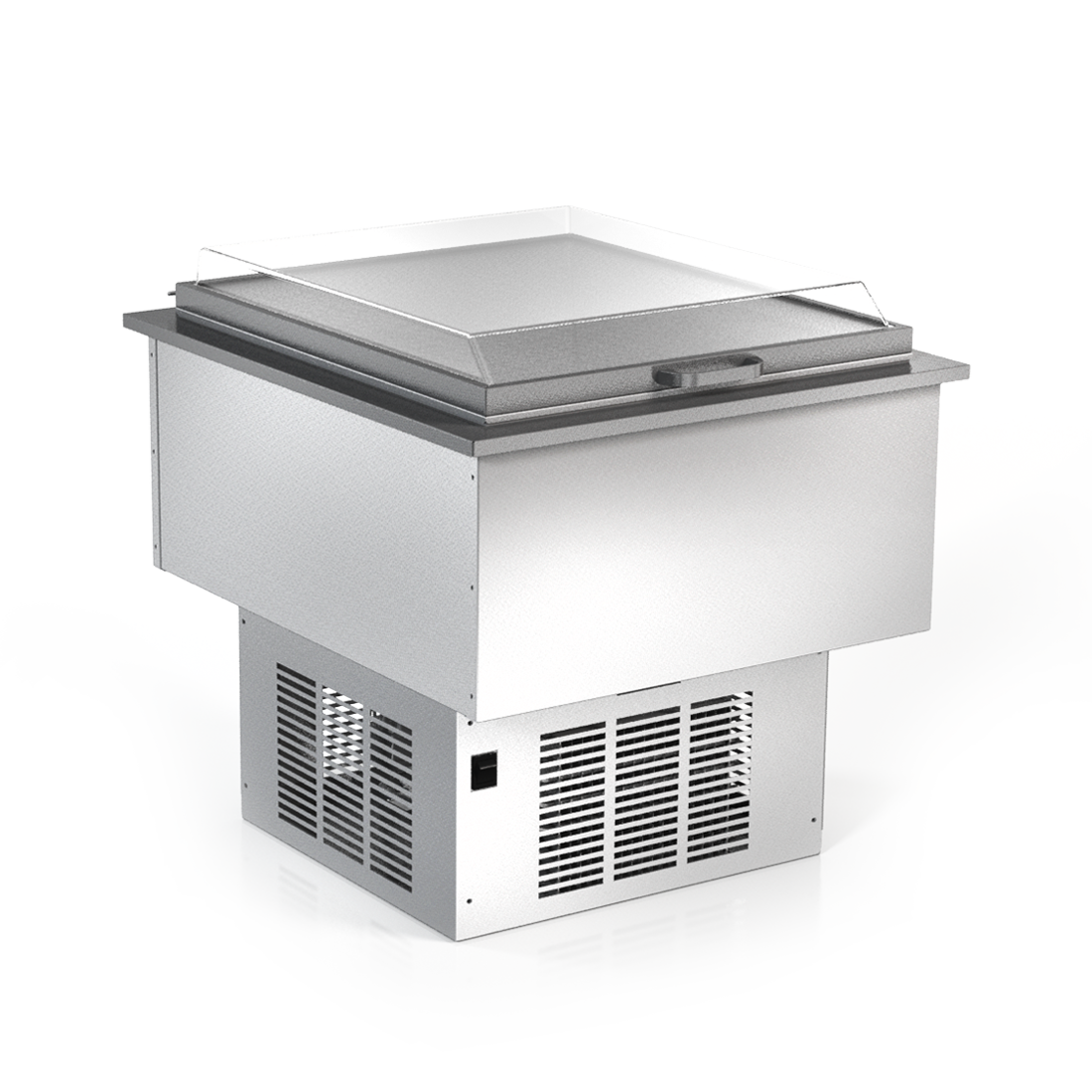 Silver King SKFDI23-ELUS1 | 23" Wide Hinged Lid Drop-In Cabinet Freezer