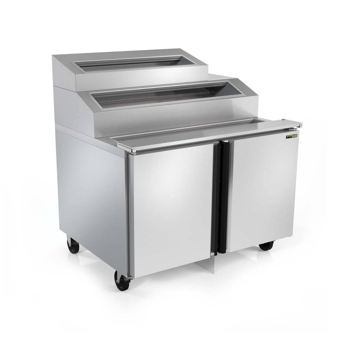 Silver King SKRN48-ESUS1 | 48" Wide 2 Door Fountainette Refrigerator