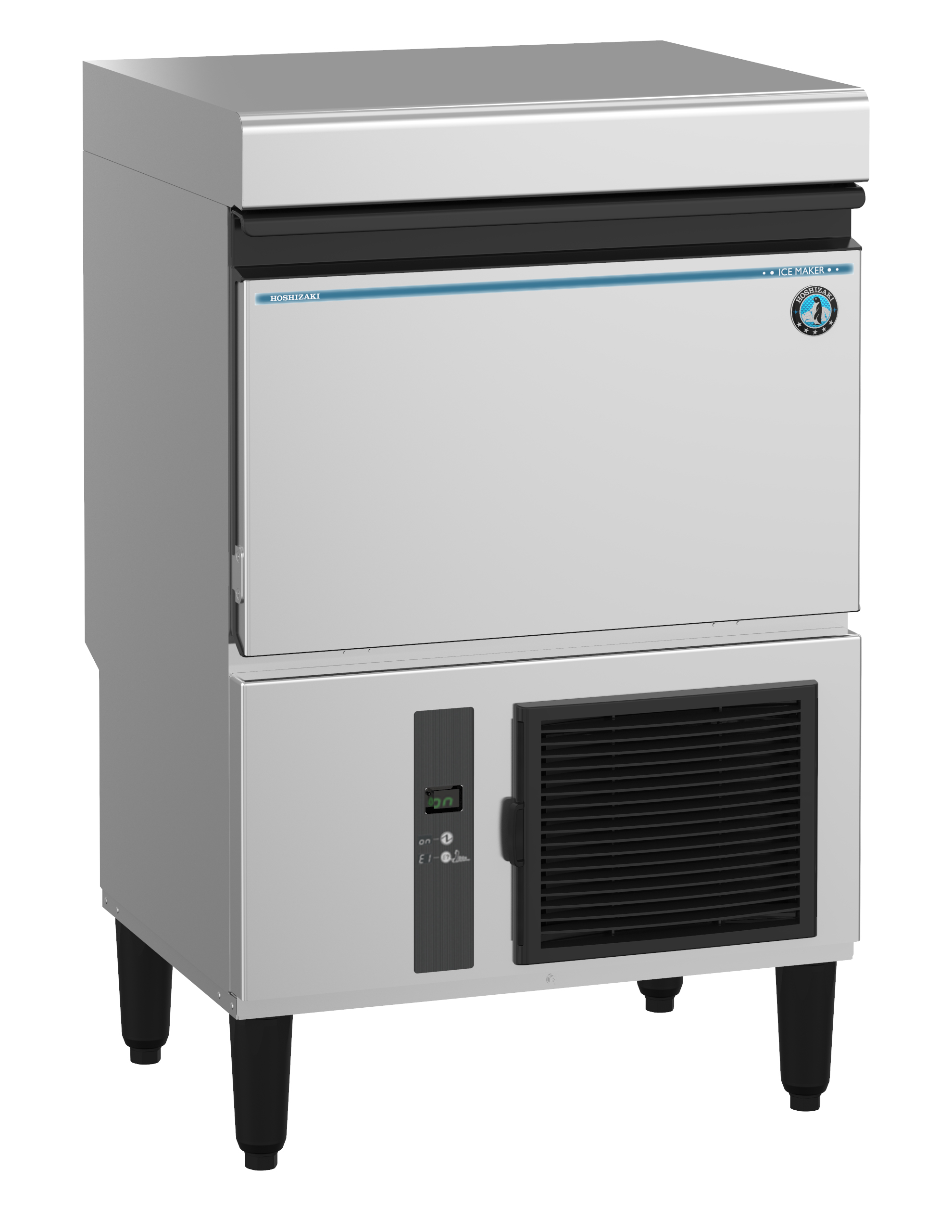 Hoshizaki IM-50BAA-Q | 25" Wide Air-Cooled Sphere Cube Ice Maker w/ Built-In Storage Bin