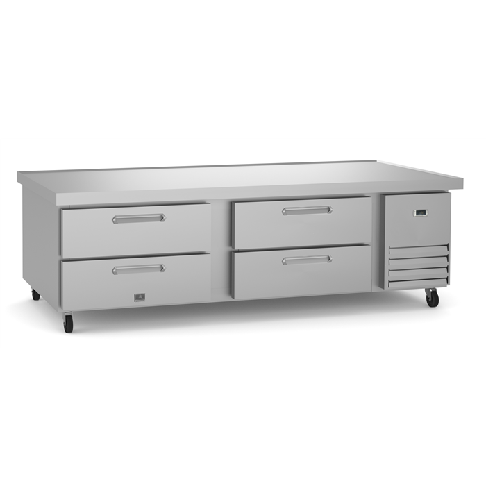 Kelvinator KCHCB72R | 74" Wide 4 Drawer Bottom Chef Base Refrigerator