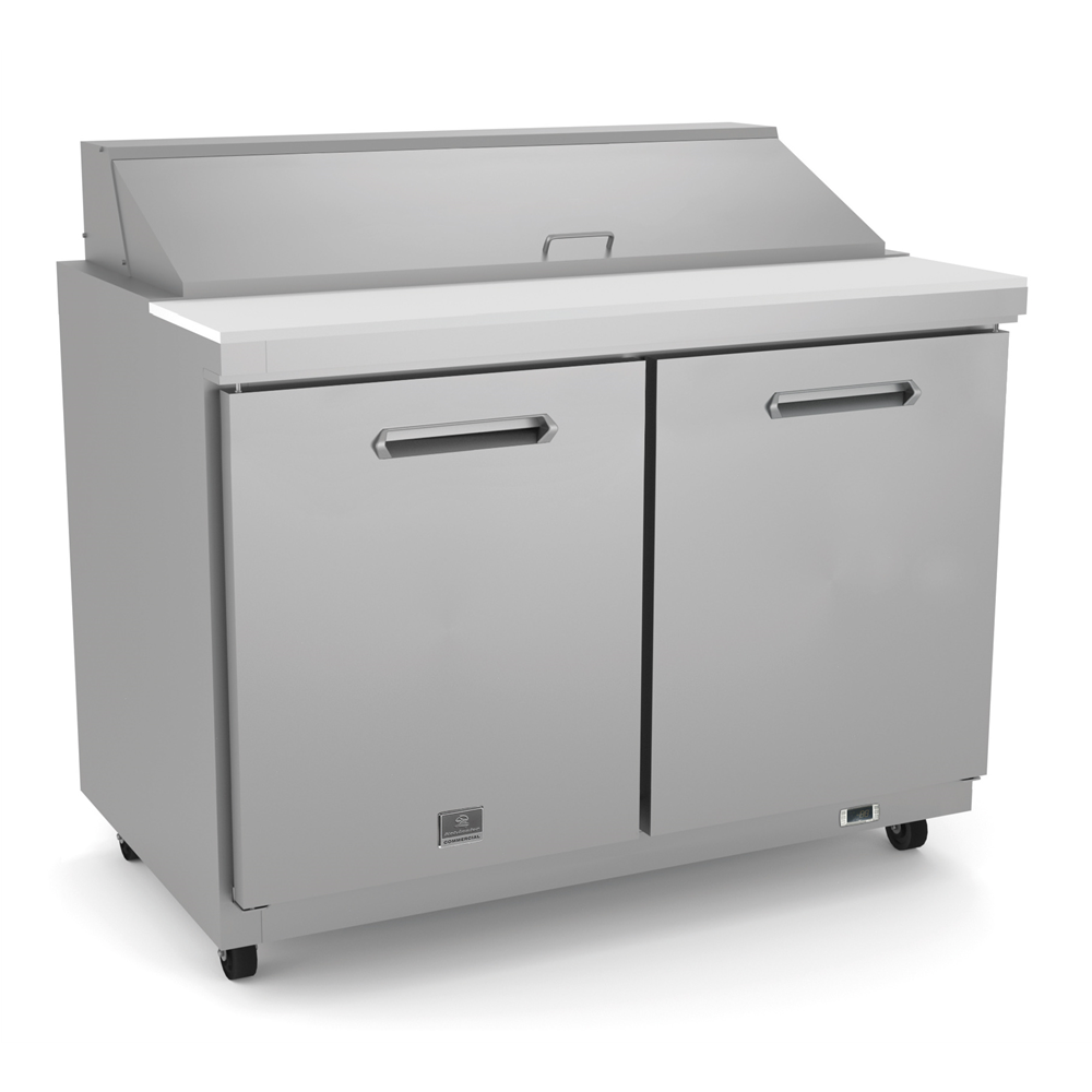 Kelvinator KCHST48.12 | 48" Wide 2 Door Sandwich Prep Table
