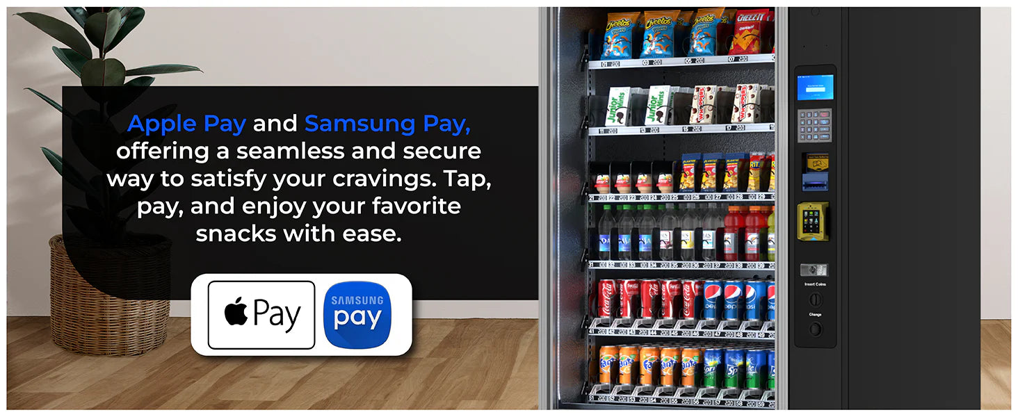 Koolmore 60 Slots Refrigerated Vending Machine w/ Coin/Bill Acceptor