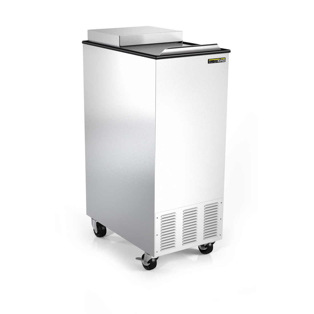 Silver King SKFI15ELUS2 15" Wide SelfClosing Lid Mobile Freezer