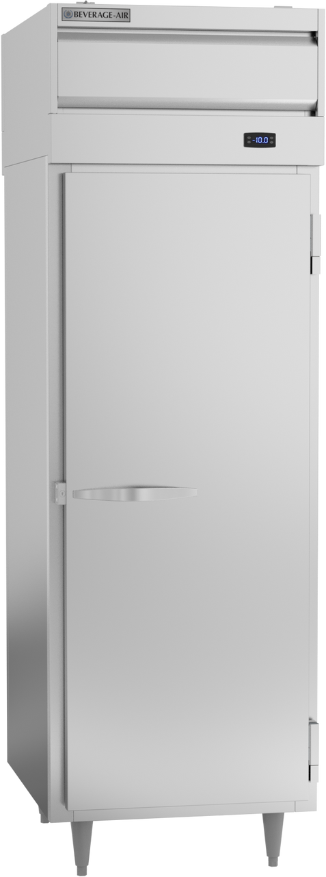 Beverage Air PFD1HC-1AS | 27" Wide 2 Door Top Mount Pass-Thru Freezer P Series