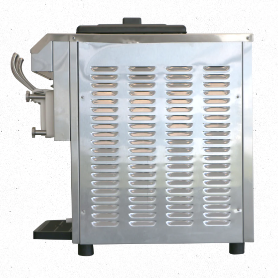 Donper D250 | 16" Wide Countertop Dual Flavor Self-Contained Soft Serve Machine w/ Twist