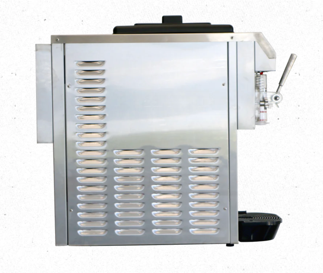 Donper D150 | 8.75" Wide Countertop Single Flavor Self-Contained Soft Serve Machine