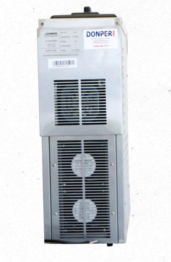 Donper D150 | 8.75" Wide Countertop Single Flavor Self-Contained Soft Serve Machine