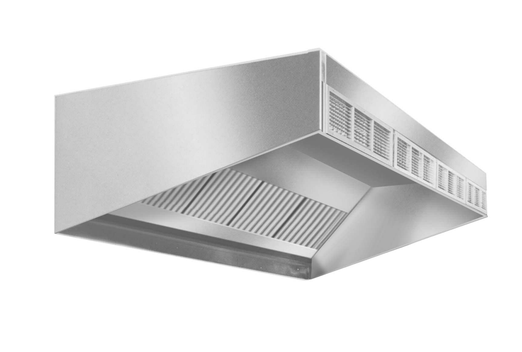 Eagle Group HESFA96 | SpecAir Short Front Discharge Make-Up Air Exhaust Ventilation Hood