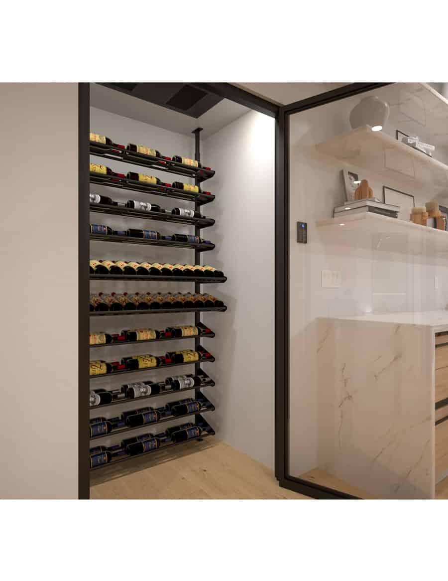 Ultra - Featured Display Kit | Black | 78-105 Bottles