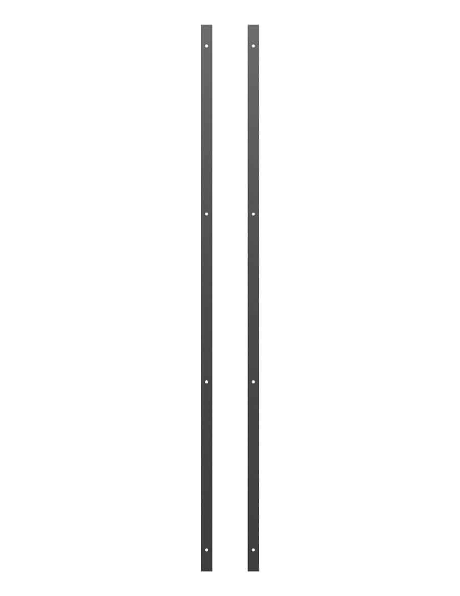 Ultra - Floor-To-Ceiling Backer Channel | Black