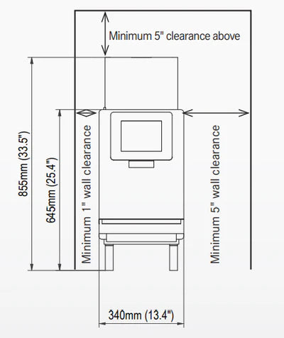 Franke A400 Fresh Brew 2 Bean Grinder Coffee Machine