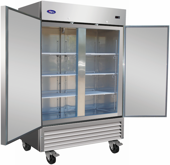 Valpro VP2F-HC | 54" Wide 2 Door Bottom Mount Reach-In Freezer