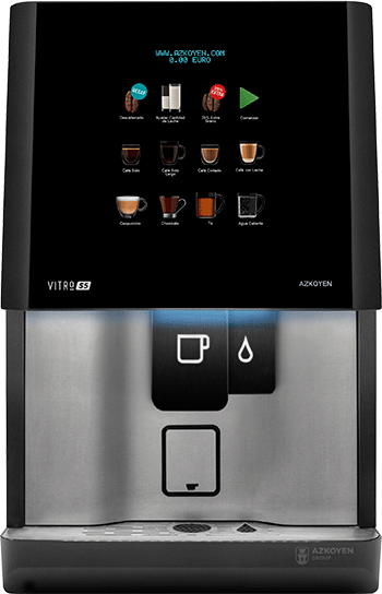 Azkoyen Vitro S5 Single Bean Hopper Super Automatic Espresso Machine