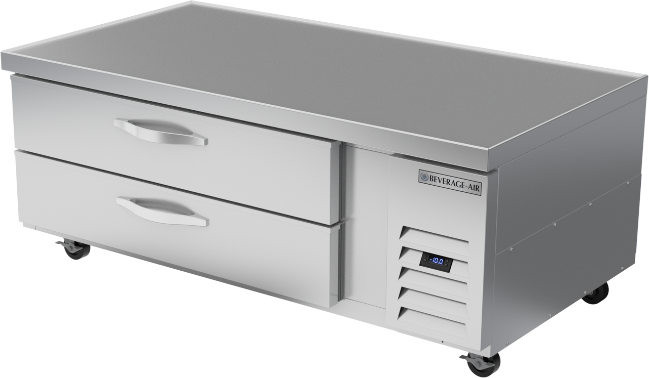 Beverage Air WTFCS60HC | 60" Wide 2 Drawer Chef Base Freezer