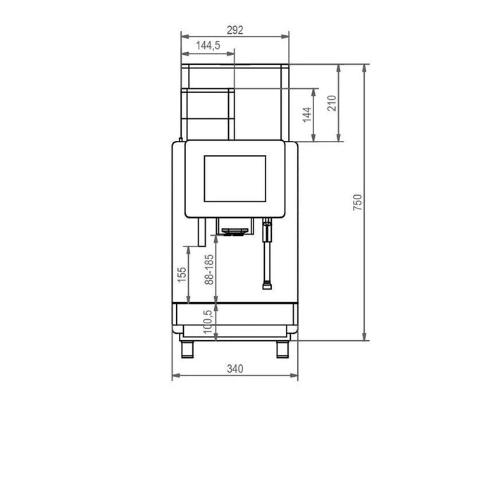 Franke S700 Semi-Automatic Coffee Machine