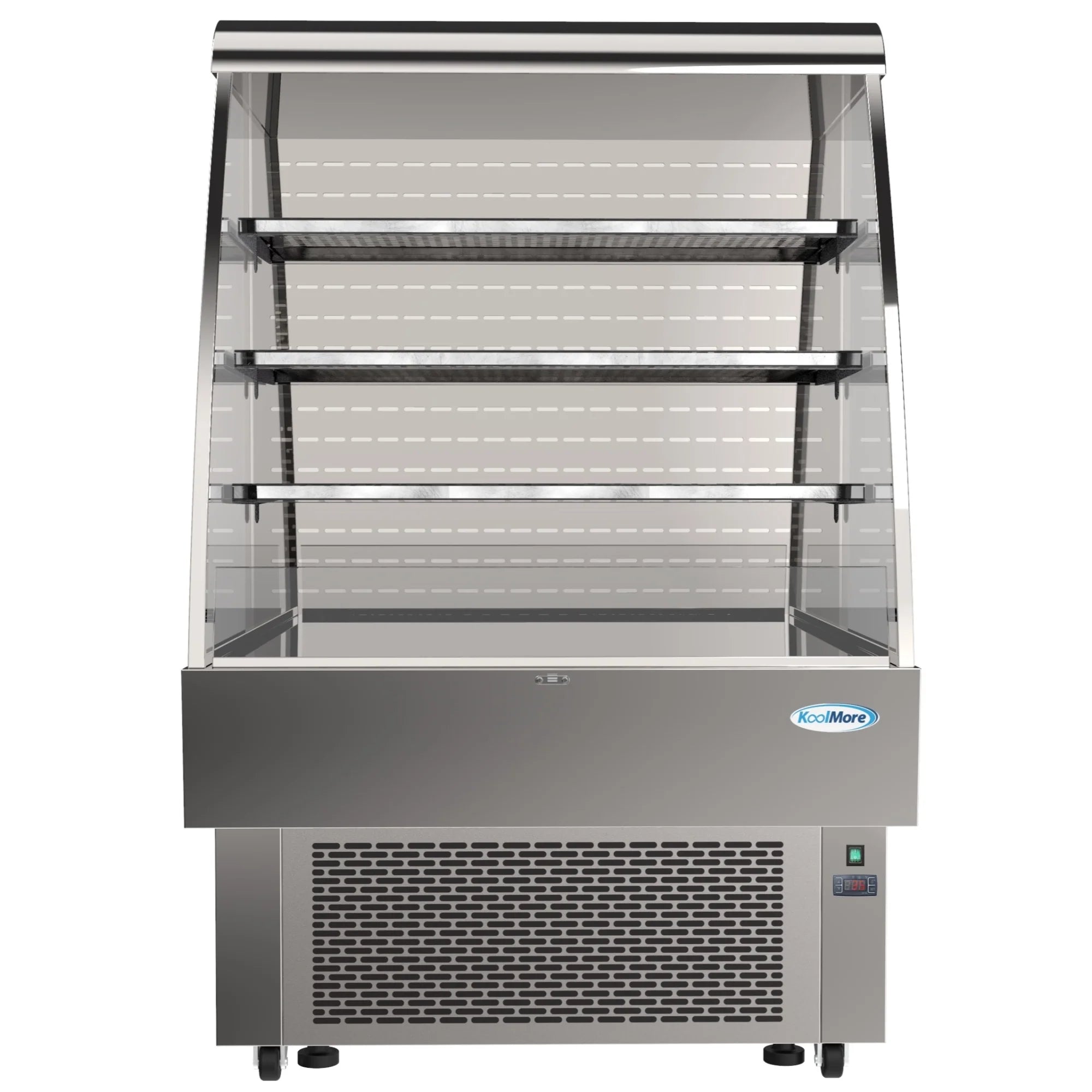 Koolmore CDA-13C | 35" Wide Open Air Merchandiser Refrigerator