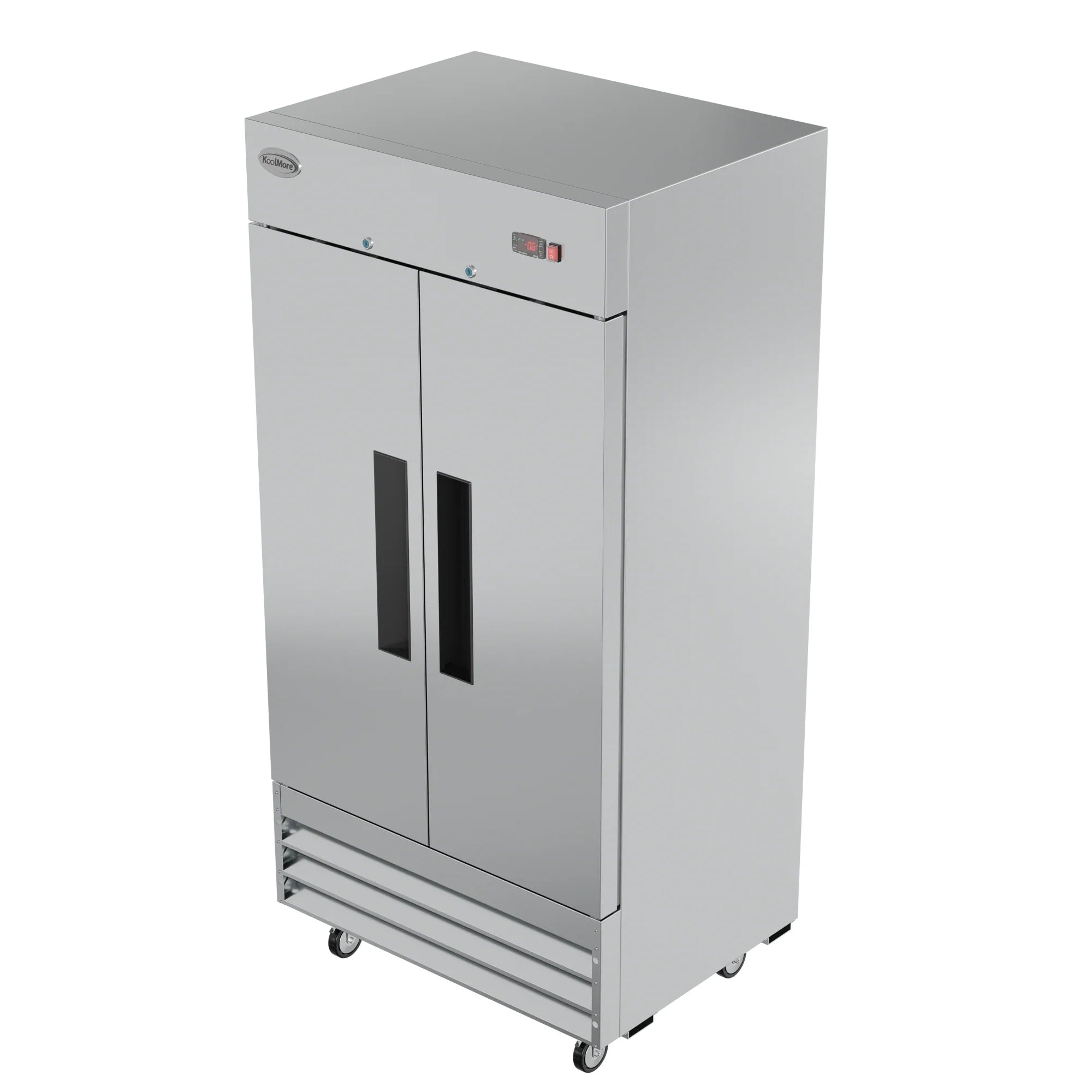Koolmore RIF-2D-SS35C | 39" Wide 2 Door Reach-In Freezer