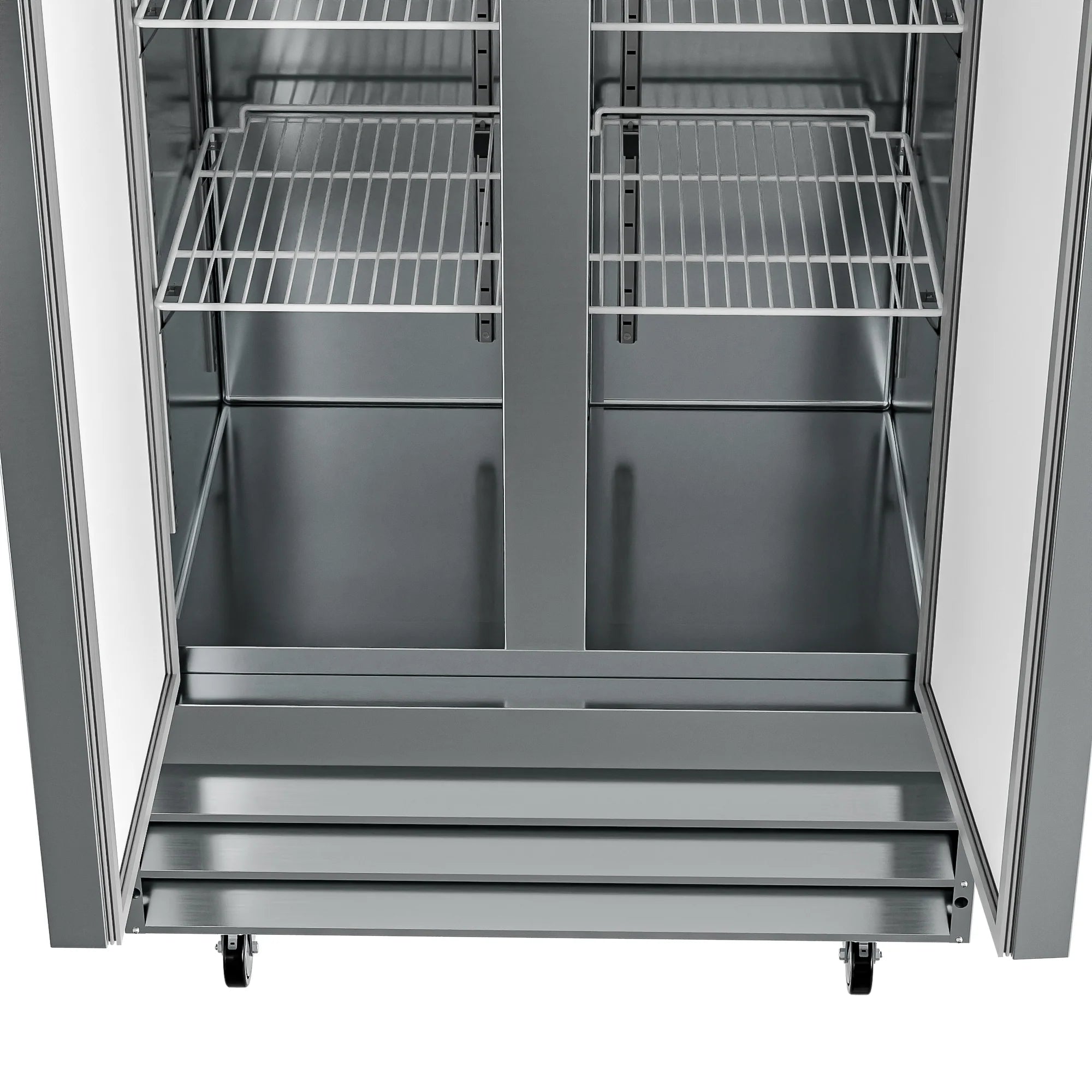 Koolmore RIF-2D-SS35C | 39" Wide 2 Door Reach-In Freezer