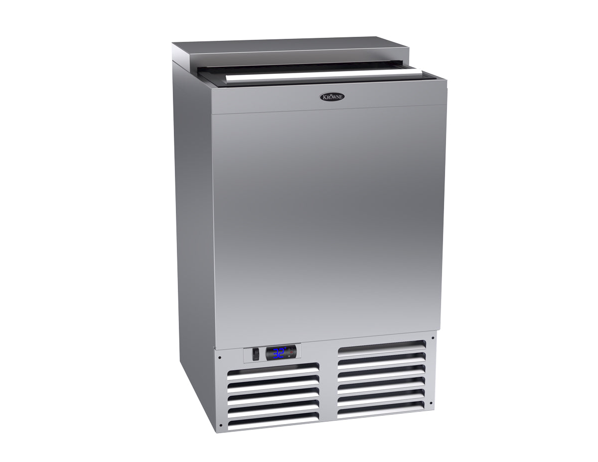 Krowne | 24" Wide Slide Top Bottle Cooler