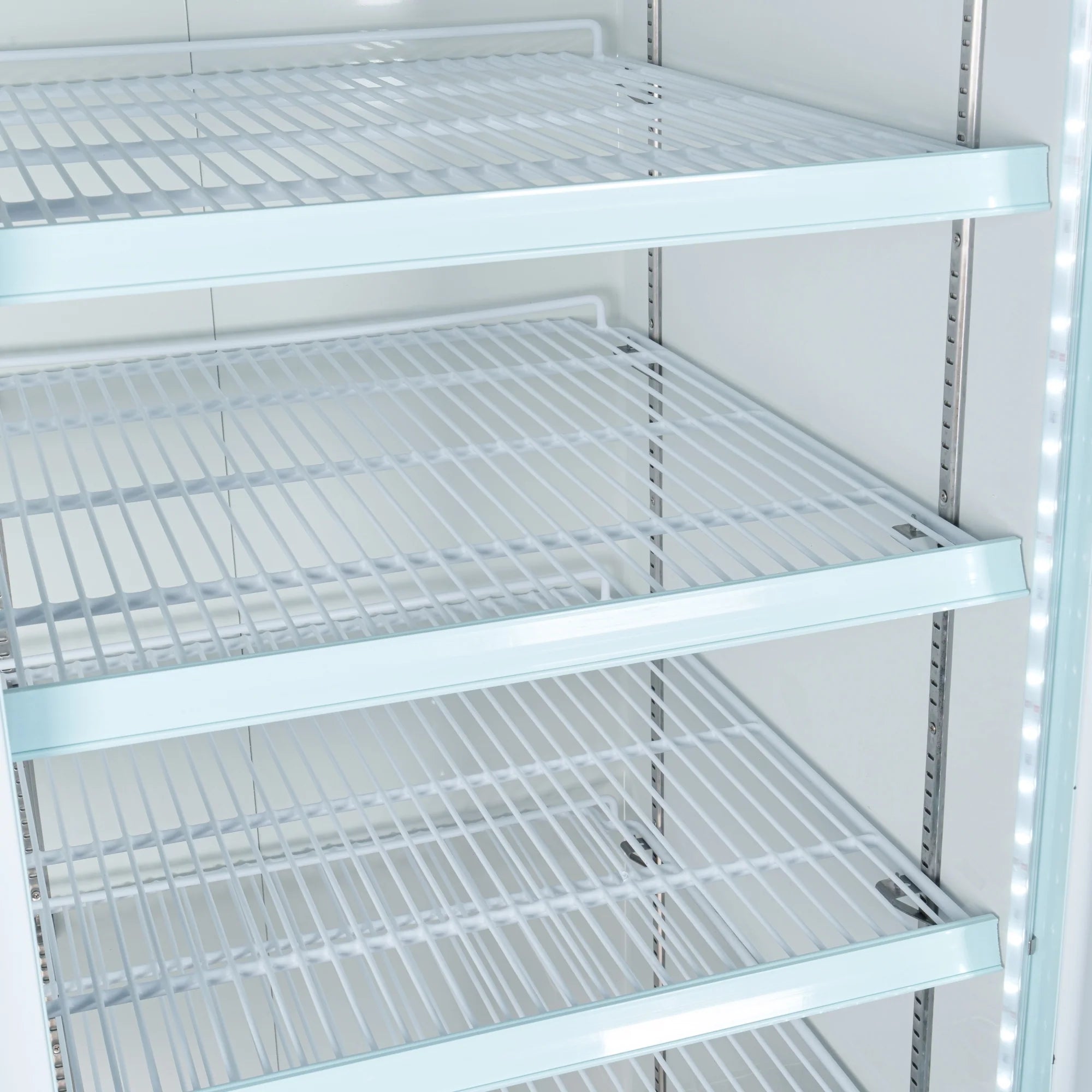 Koolmore MDF-2GD-45C-WH | 53" Wide 2 Glass Door Merchandiser Freezer