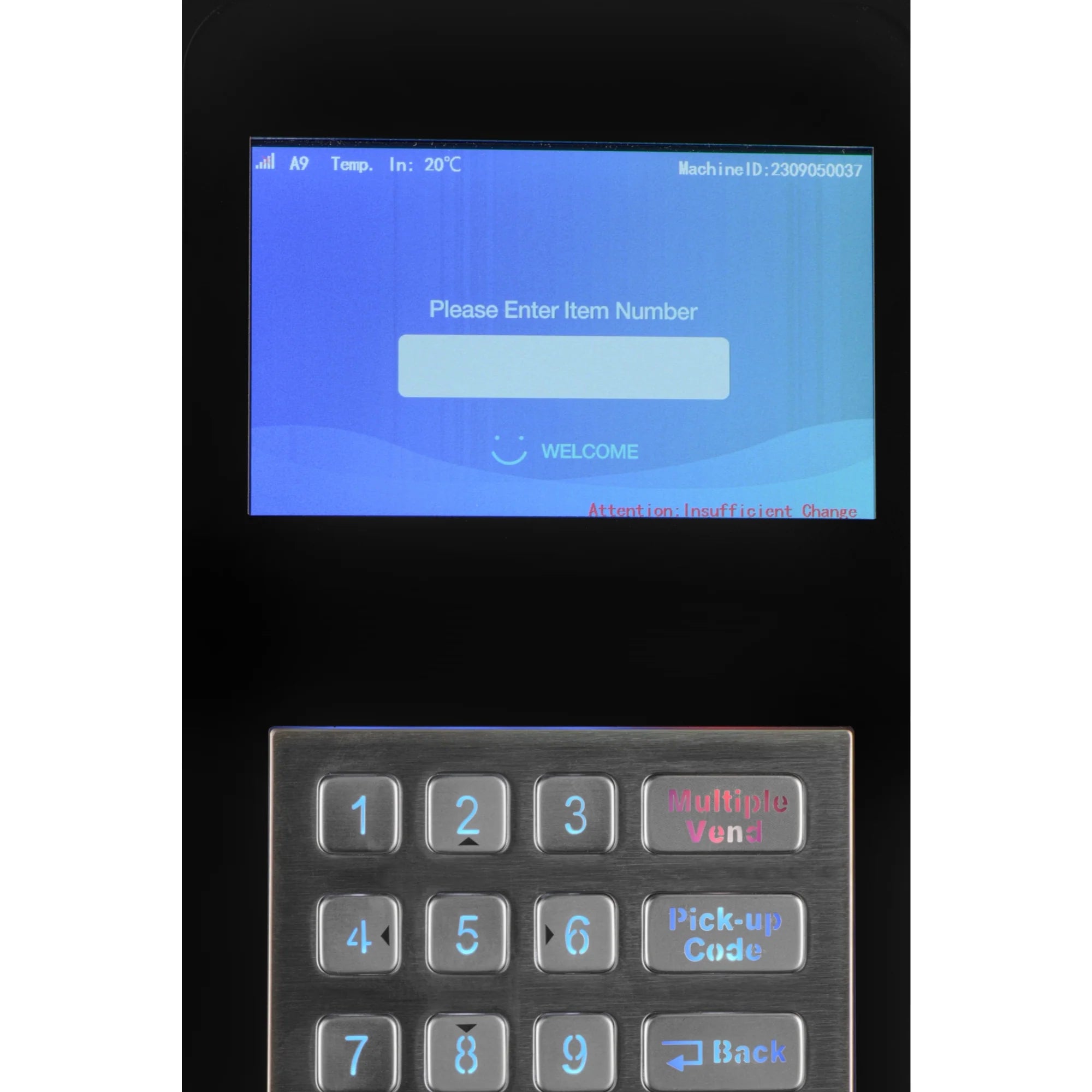 Koolmore KM-VMR-30-BR | 36 Slots Refrigerated Vending Machine w/ CC Reaer & Bill Acceptor