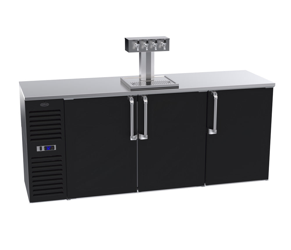 Krowne | 84" Wide 3 Door Direct Draw